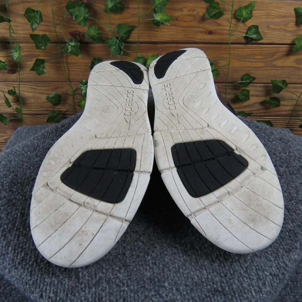 Speedo Port Men's 12 Brown Synthetic Water Shoe‎ Lightweight Breathable Casual